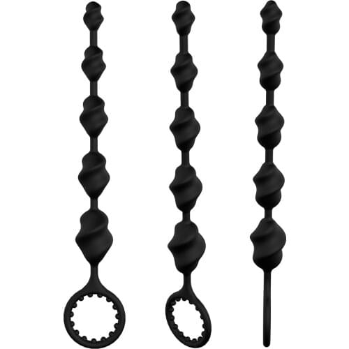 Medical grade silica gel Adult Sexy Penis Rings Sex Products Sex Toys Cock Ring For Men Time Delay Anal plug Anal Toys