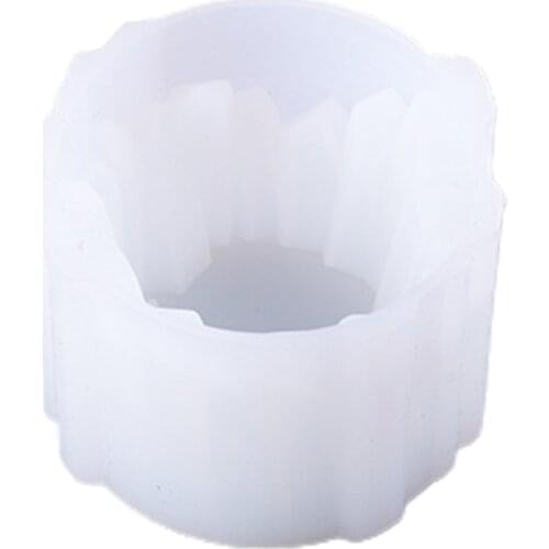 DIY Crystal Epoxy Storage Box Resin Mold Candle Holder Ornament Silicone Mould
