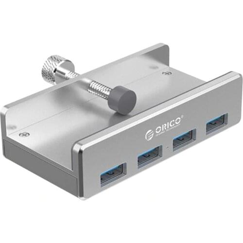 ORICO Desktop Grommet USB 3.0 HUB With Headphone Microphone Port Type C HUB OTG Adapter Splitter For Laptop Accessories