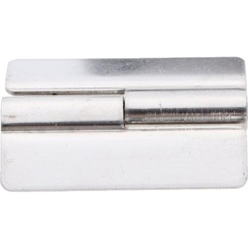 Stainless Steel Butt Hinge Door, Furniture Hardware Folding Butt Hinge Silver Universal Hinge Right