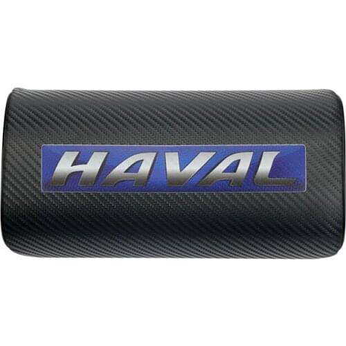 New Arrival car neck pillows both side pu leather single headrest case for Great Wall Haval Cuv H3 H5 H2 H1 H6 H8 H9 Wingle