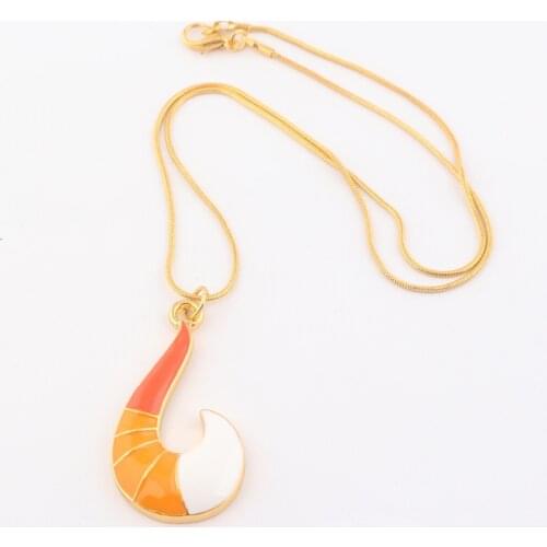For Woman man Anime Ladybug Fox Tail Rena Rouges Necklace Gold Chain Choker Boys Girls Jewelry Cat Noir Necklace Gifts