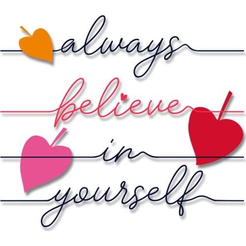 Simple words Stickers on fabric stickers t shirts Heat Transfer printing Patches for clothing Heat Transfer PVC Patch