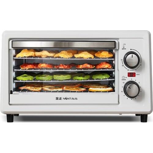 Knob temperature regulating fruit dryer small household hot air circulation system dehydrator fruit and vegetable dryer constant