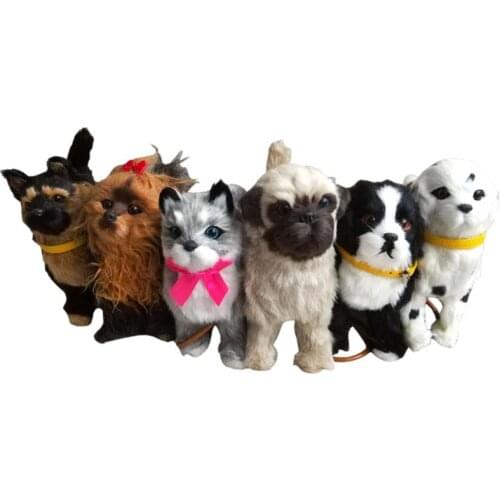 NEW Robot Dog Electric dog Toy Electronic Plush Pet Toy Singing Songs Walk Barking Interactive Toys For Children Birthday Gifts