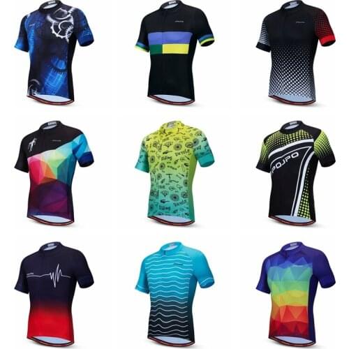 Weimostar Top Quality Mens Cycling Jersey Summer Short Sleeve Bike mtb Jersey Breathable Bicycle Clothing Road Cycling Shirt
