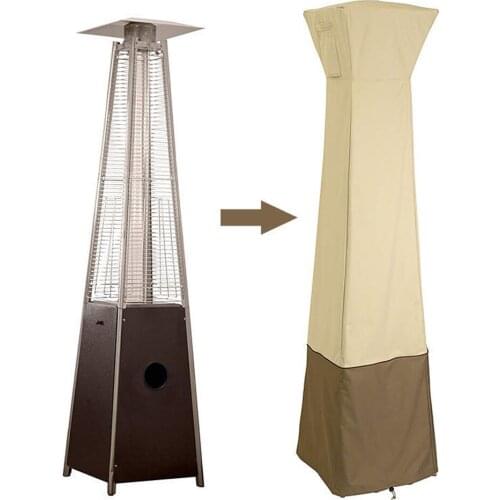 Waterproof Gas Patio Heater Cover Garden Furniture Protector Waterproof Cover Garden Furniture Outdoor Cover from Rain Sun