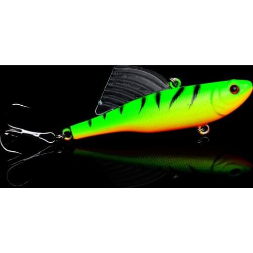 1PCS 6.5cm 17.7g Sinking VIB Fishing Lure Minnow artificial bait Vibration Winter ice Full Swimming Layer Hard Bait