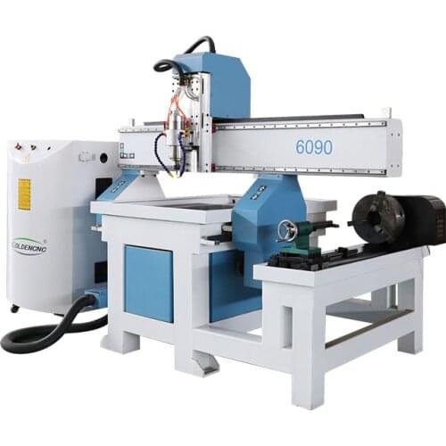 600*900mm mini small 4th axis 6040 4040 6090 4 axis cnc router wood engraver machine aluminum and cast iron mould making