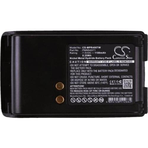 Cameron Sino 1100mAh battery for MOTOROLA A6 A8 BPR40 Mag One BPR40 PMNN4071 PMNN4071A PMNN4071AC PMNN4071AR