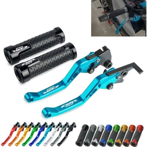 Cbr 650f Handbrake Adjustable Brake Handle Clutch Levers Motorcycle Thruster Grip Tubes Set For Honda CBR650F 2014 2015 2016