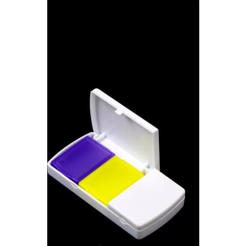 Smart Travel Pill Case Splitters Plastic Medicine Organizer Container Divider Pills Storage Box Tablet Cutter New