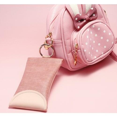 INS Snake Glasses Bag With Buckle High Quality Fashion Glasses Case Women Large Diameter Portable Sunglasses Storage Bag