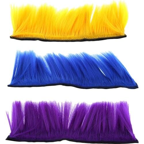 MagiDeal 3x Motorcycle Helmet DIY Accessories Mohawk Wig Costumes Hairpiece