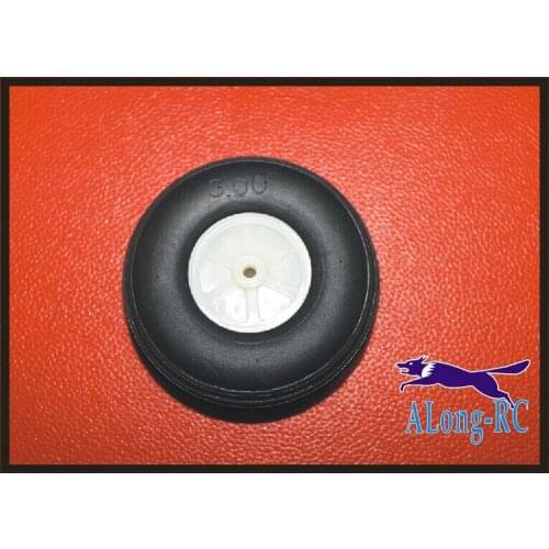 Free shipping RC airplane HOBBY MODEL model spare part landing gear wheel 6pcs PU WHEEL 3.0" (75mm) or 3.5" ( 88mm) wheel