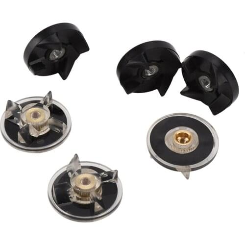 3pcs Rubber Blade Gears + 3pcs Base Gears Blender Part Kit Juicer Accessory Replacement
