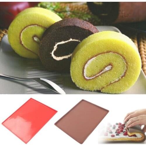 New Silicone Bakeware Baking Dishes Pastry Baking Rolling Kitchen Sheet Bakeware Oven Mat Bakeware Tray tool cake pan