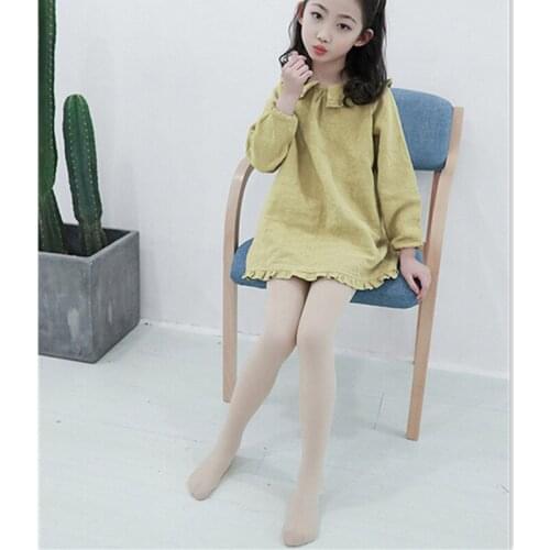 2019 New Autumn Winter Warm Cute Girls Baby Kids Toddlers Cotton Pantyhose Pants Candy Color Hose Ballet Casual Tights