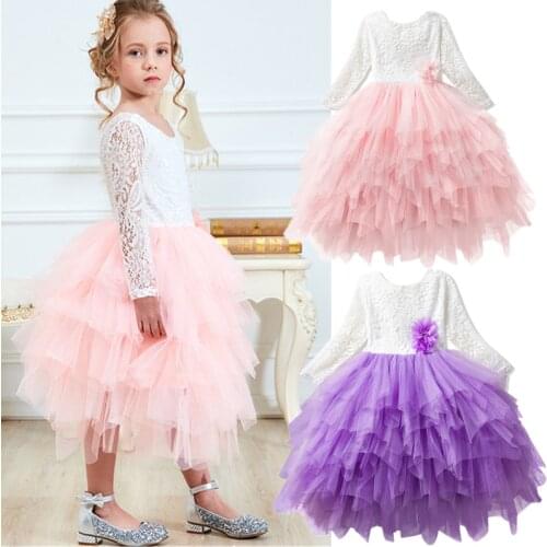 Winter Autumn Long Sleeve Children Girl Dresses Casual School Dress for Girls Fancy Dress Kids Girl Party Wear Clothing 3 8T