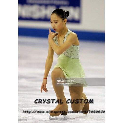 Girls Figure Ice Skating Dresses Fashion Graceful New Brand Custom Figure Skating Dress Children DR4040