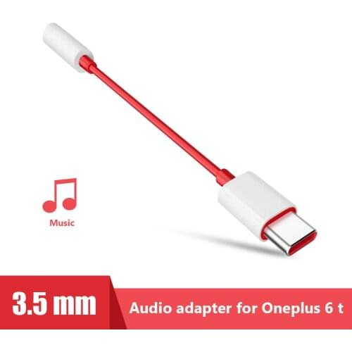 Suitable For One Plus 6T Audio Adapter Cable Conversion Head Type - C Converter 3.5 Audio Short Line LeTV Adapter