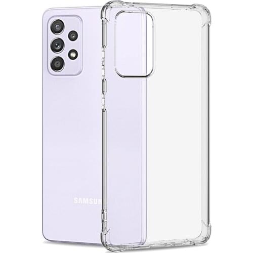 Shockproof Clear Soft Case For Samsung Galaxy A72 A52 A32 A22 A71 A51 5G A31 A21 A70 A50 A30 A20 Silicone Case Cover Ultra Thin