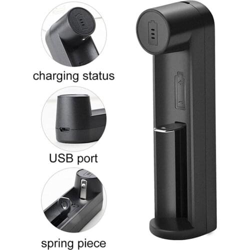 Protection Universal Lithium Battery Charger USB Port 18650 Battery Charger (No Battery) For 18650 Li-ion Dropshipping