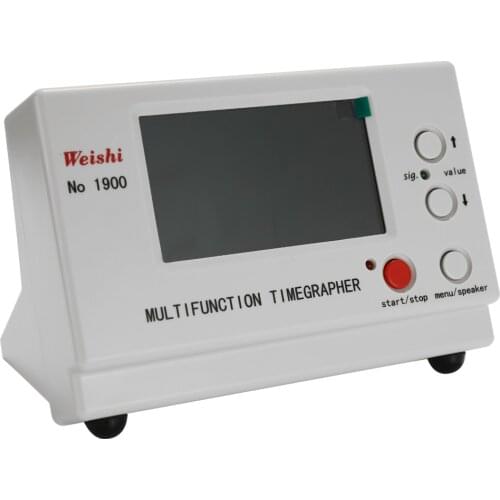 Weishi NO. 1900 Mechanical Watch Timing Tester Machine Multifunction Timegrapher Auto Calibration Timer Machine