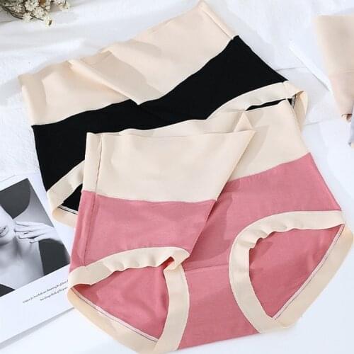 High Waist Plus Size Women Panties Soft Breathable Female Underpants Briefs Seamless Underwear Lingerie