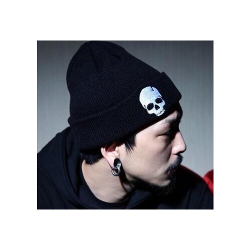 50pcs/lot fedex fast Black Hat Men Women Knitted Beanie Punk Hats Knitted Cap Skull Stretchy and soft Hat woman man skull cap