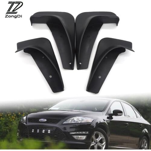 ZD Car Front Rear Mudguards For 2007 2008 2009 2010 2011 2012 Ford Mondeo Mk4 Accessories Mudflaps Car-styling 1Set/4Pcs Fenders