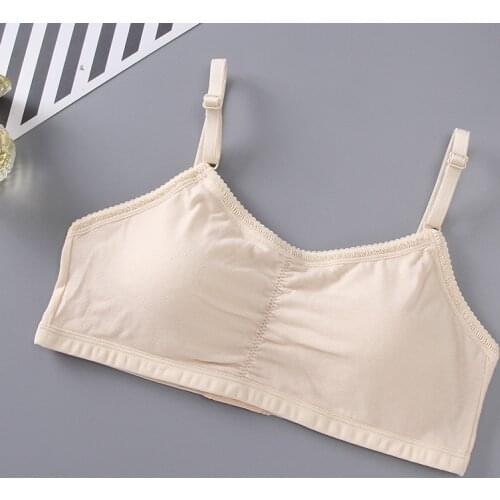 Kids Cotton Training Bra Girls Teens Underwear New Teenagers Girls Lingerie Breathable Young Girl Underwear Teen Bras