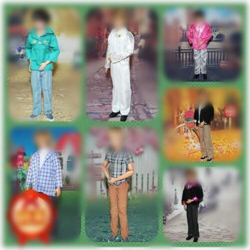 For Ken Dolls Clothes Male Clothes For Prince Ken Dolls Daily Baby clothes Accessories Fashion Outfit For Boyfriend