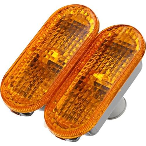 For MK4 B5/B5.5 1Pair Amber Side Marker Light Front/Left/Right Car Turn Singal Lights No Bulb Mayitr