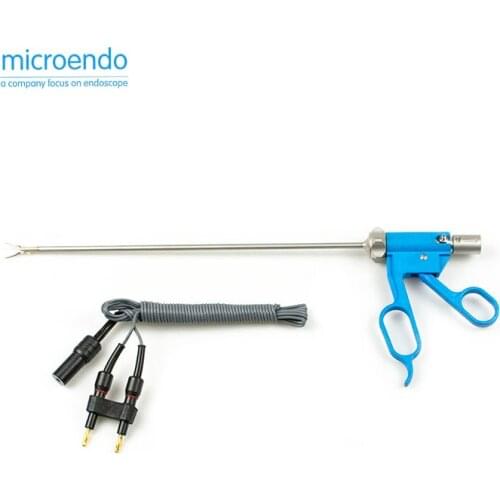 Laparoscopic instruments Bipolar forceps Laparoscopy bipolar forceps curved/straight