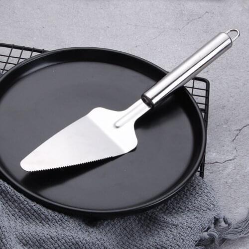 Stainless Steel Pizza Shovel Cake Butter Cheese Cutter Kitchen Dessert Food Server Ice Cream Turner Divider Pastry Tool