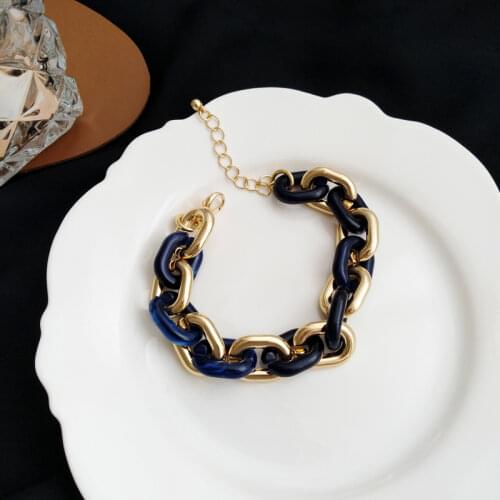 Punk Vintage Womens Dangle Earrings Simple Chunky Chain Metal Necklace Statement Chocker Girls Goth Bracelet Fashion Jewelry