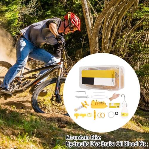 Bicycle Hydraulic Disc Brake Oil Bleed Kit Tools for SHIMANO SRAM TEKTRO MAGURA Series MTB Road Bike Brake Repair Tool