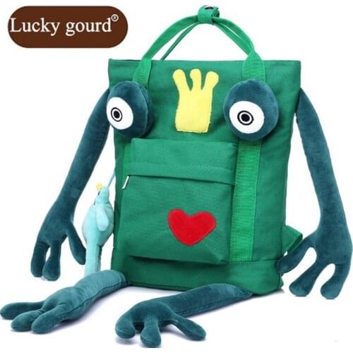 OURCIAO 2020 New Cartoon Lovely Backpack Men and Women School Backpacks Canvas Travel Bag School Bags For Teenagers Z925