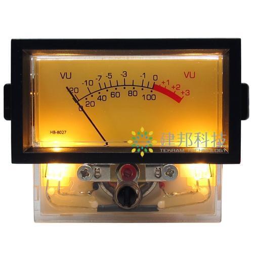 TN-42AWF VU Meter Head DB Level DAC Audio Meter Chassis Power Amp W/ Backlight