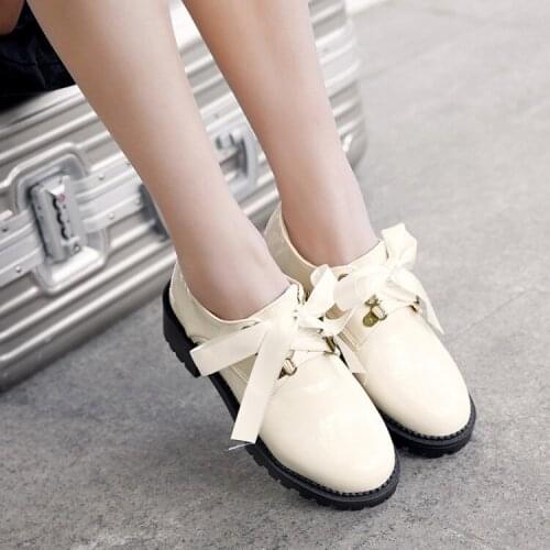 Big Size ladies high heels women shoes woman pumps Round-headed casual womens single shoes
