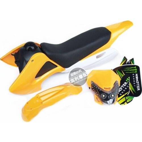 110-125cc off-Road Motorcycle Accessories Small High-Speed Racing Motorcycle Kawasaki Complete Case with Cushion Plastic Cover