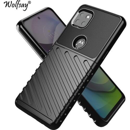 Rugged Fiber Shield Cover For Motorola One 5G Ace Case Anti-knock Full Cover For Motorola One 5G Ace Case For Moto One 5G Ace
