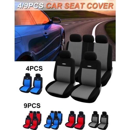 Auto Car Seat Covers Protector Universal Fit AUTOYOUTH Car Accessories Interior Airbag Compatible Red Color For Lada Largus