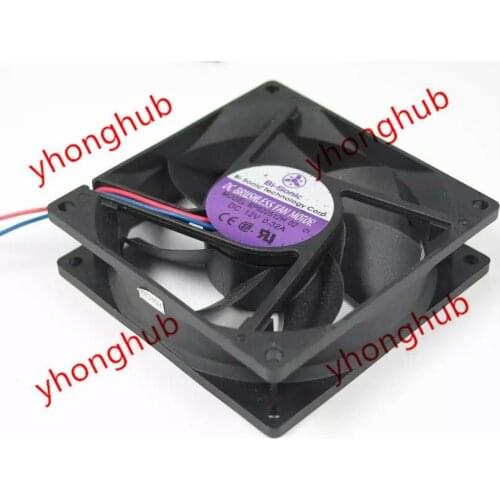 BP922512H 02 DC 12V 0.32A 92X92X32mm Server Cooling Fan