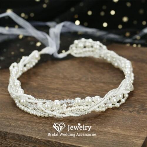 CC Women Hairbands Wedding Accessories Engagement Hair Ornaments Bridal Crowns Jewelry Charms 100% Handmade Headdress Gifts M169