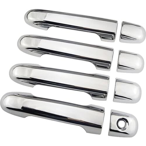 For Hyundai i20 FD i30 PB Elantra HD Sonata V Chrome Exterior Door Handle Cover Trim Chromium Styling Moulding Frame Bezel