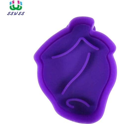 Artichoke Vegetables Pattern Printing Molds,Food Grade Plastic Cake Decorating Cutters Tools,Direct Selling