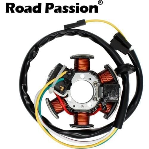 Road Passion Motorcycle Ignitor Stator Coil For Aprilia RS50 RX50 MX50 For Yamaha DT50 TZR50 R European For CH50 Racing