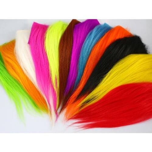 Fly Tying Material Cashmere Goat Hair For Sunray Shadow Flies And Dog Tube Fly